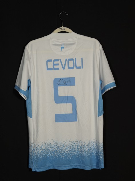 Cevoli's Signed Unwashed Shirt, San Marino vs Andorra 2026