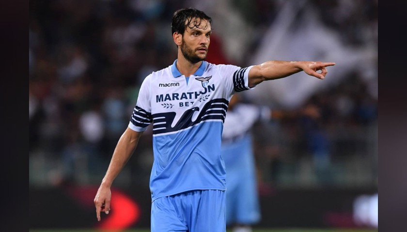 Parolo's Lazio Signed Match Shirt, Serie A 2018/19
