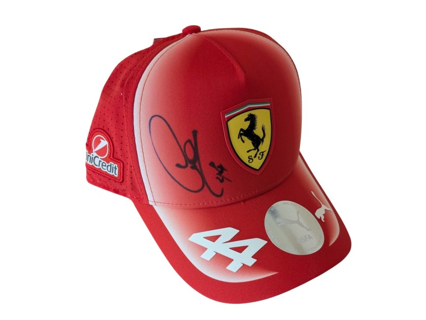 Official Hamilton's Scuderia Ferrari Signed Cap, 2026 - Signed by Lewis Hamilton