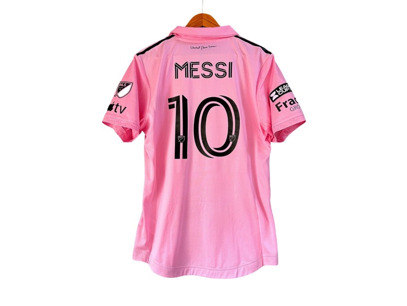 La maglia di Lionel Messi per la finale di Coppa dei Campioni dell'Inter Miami CF