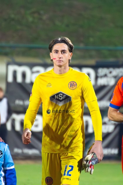 Sonzogni's Signed Unwashed Shirt, Giana Erminio vs Ospitaletto Franciacorta 2025 - International Day for the Elimination of Violence Against Women