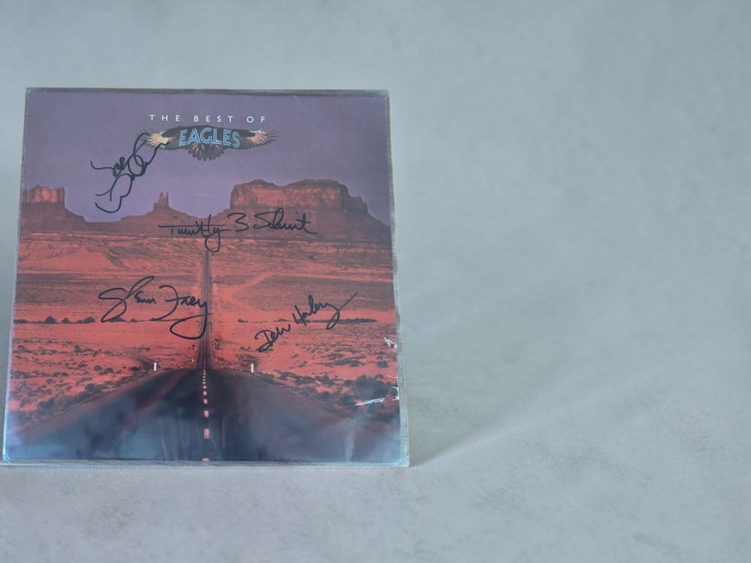 Eagles Signed Vinyl LP