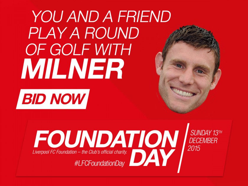 Gioca a golf con Milner, vice-Capitano del Liverpool