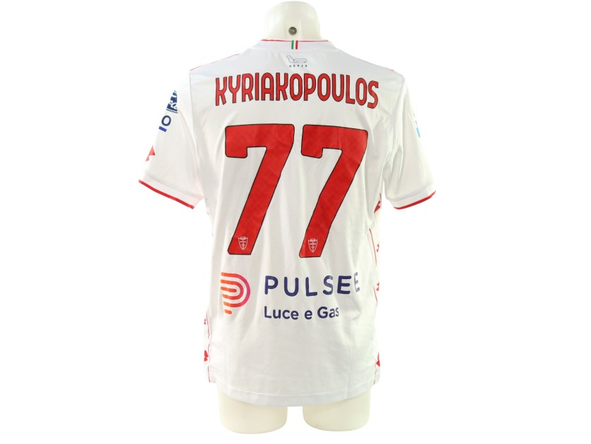 Maglia Kyriakopoulos unwashed Lecce vs Monza 2024