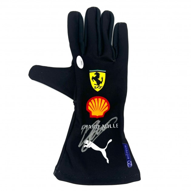 Charles Leclerc Signed Ferrari Racing Glove
