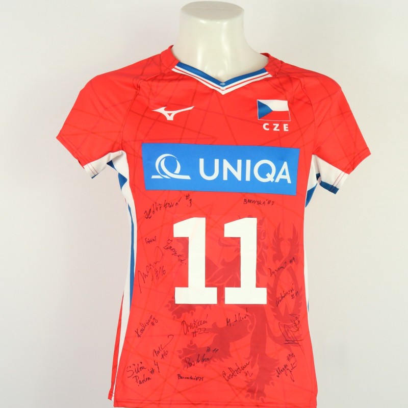 Jersey of the Czech Republic - athlete Dostalova - of the Women's National Team at the European Championships 2023