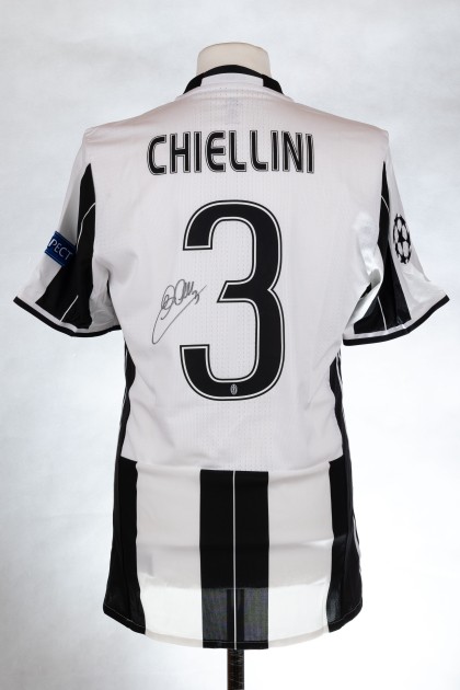 Chiellini's Juventus 2016/2017 Signed Official Shirt 