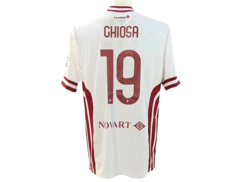 Chiosa's Unwashed Match-Worn Shirt, Ternana vs Arezzo 2025