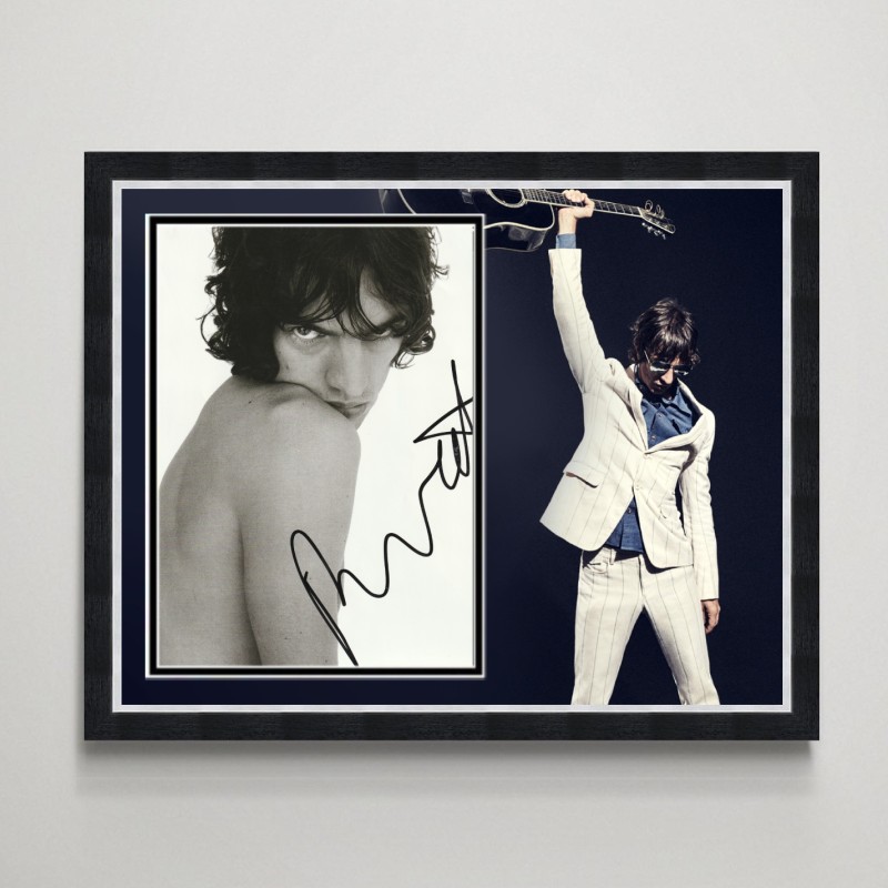 Richard Ashcroft of The Verve Signed Display
