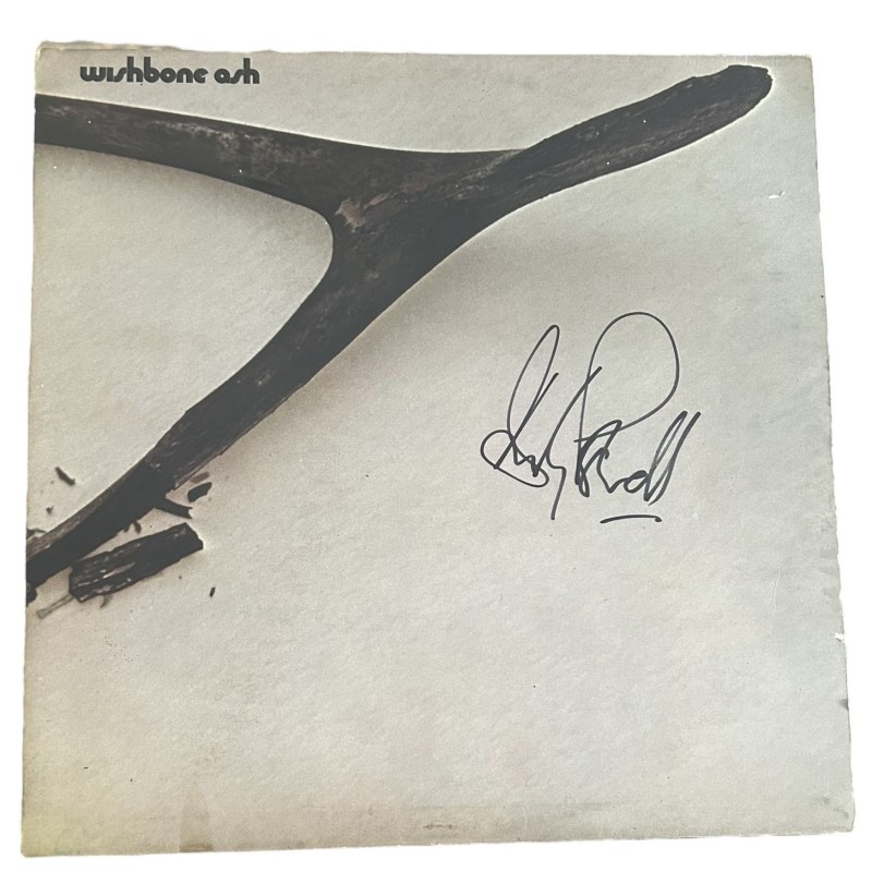 LP in vinile "Wishbone Ash" firmato da Andy Powell