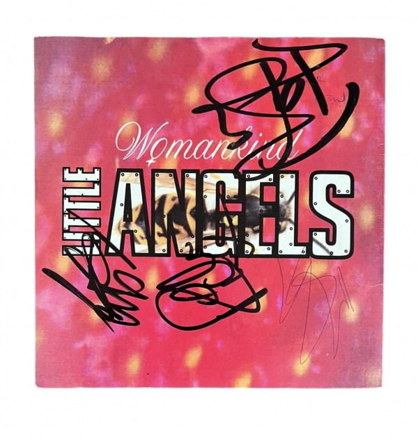 Little Angels Signed 'Womankind' 7" Vinyl