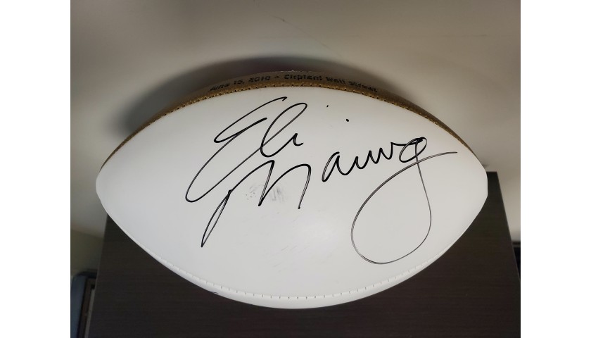 Football Signed by Marino, Manning and Esiason - CharityStars