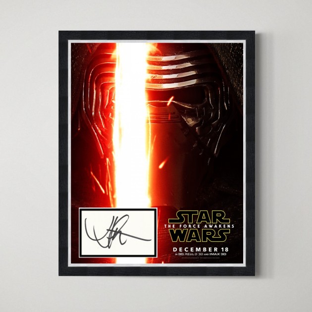 JJ Abrams Signed Star Wars Display