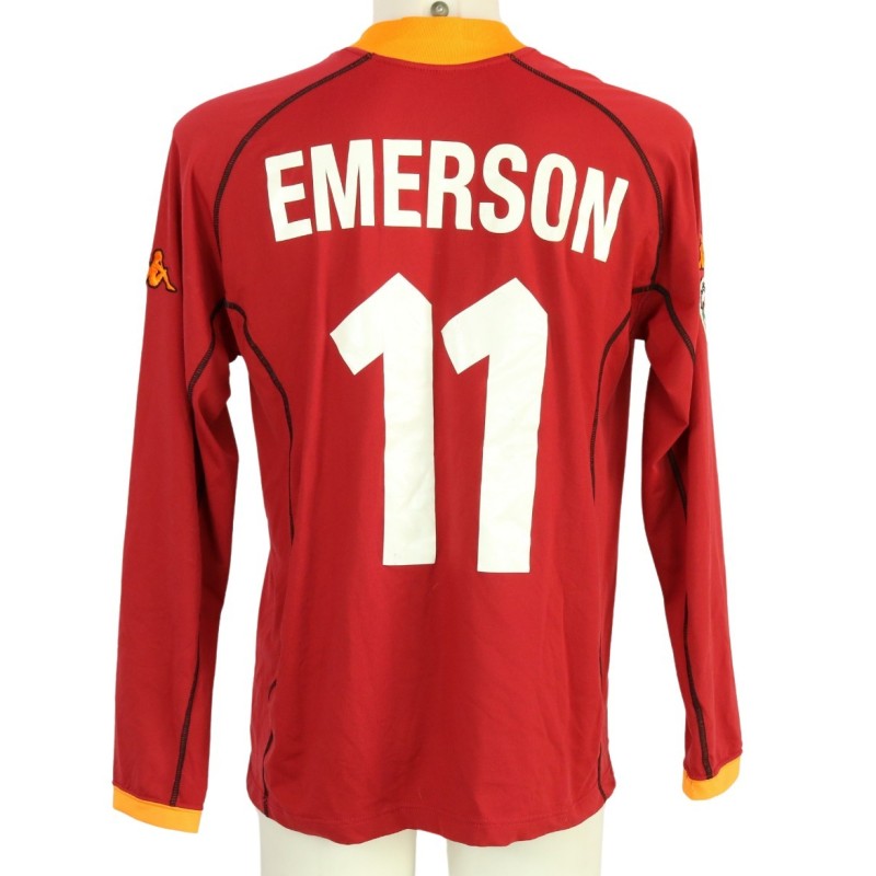 Emerson's AS Roma Issued Shirt, 2001/02