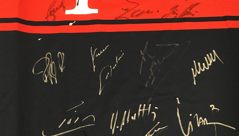 Bayern Munich Legends Signed Shirt from LFC Legends Match 2018