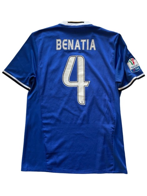 Maglia Benatia unwashed Napoli vs Juventus 2017