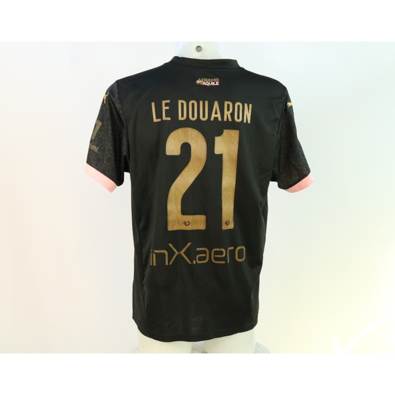 Le Douaron's Carrarese vs Palermo Unwashed Shirt, 2024