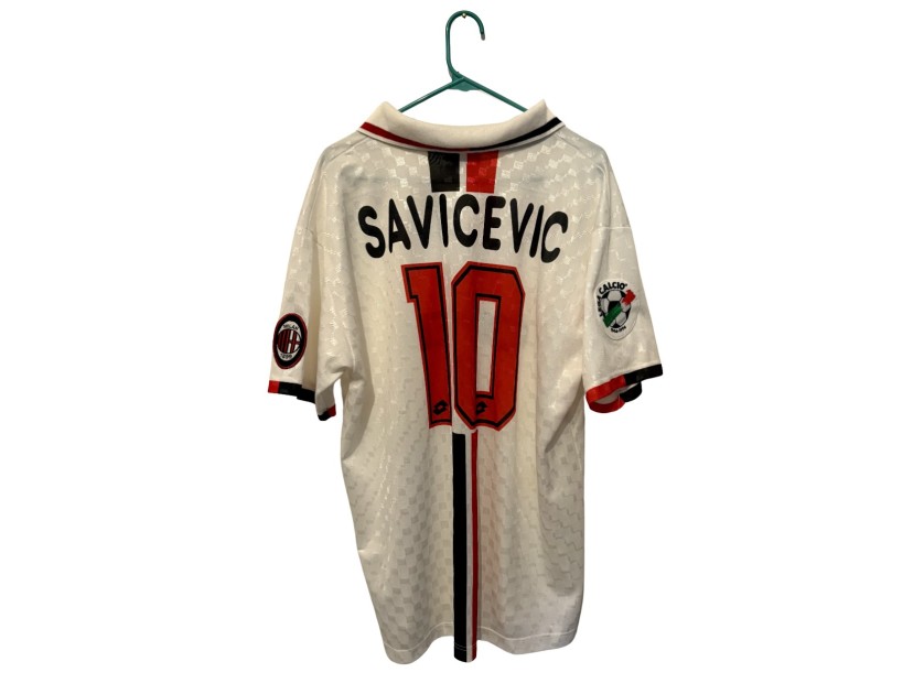 Savicevic's Milan Match-Issued Shirt, 1995/96