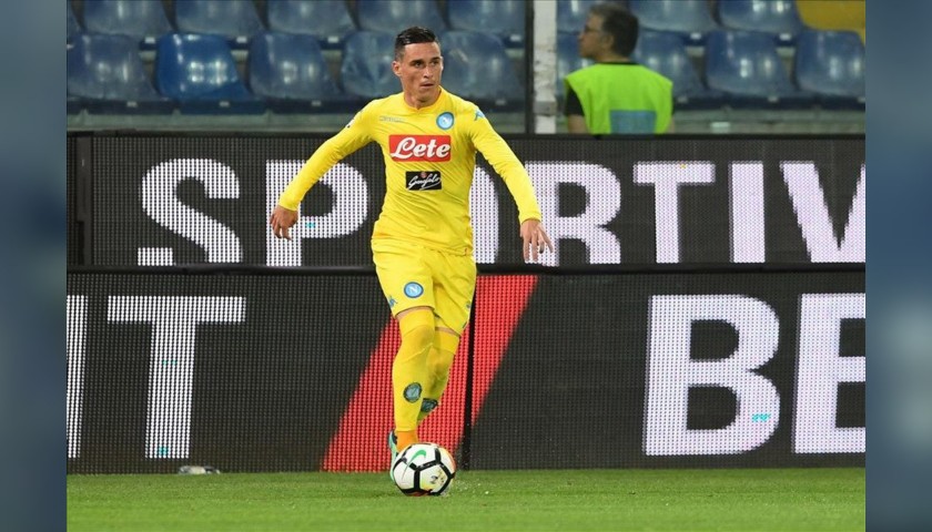 Kappa SSC Napoli Away 17/18 Yellow