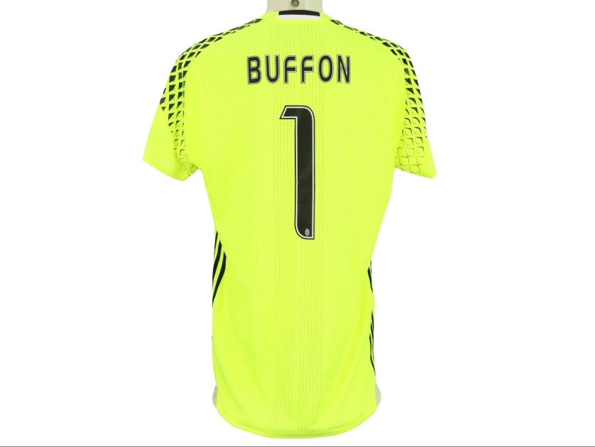 Buffon's Juventus Issued Shirt, UCL Final Cardiff 2017