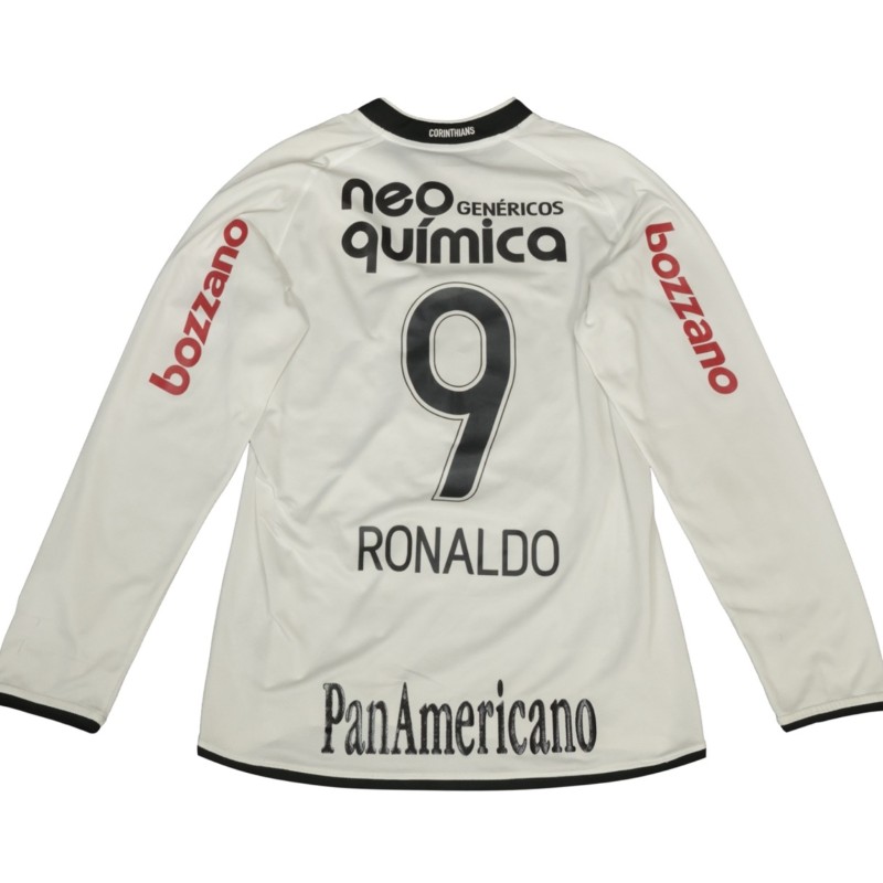 Ronaldo's Corinthians Match-Worn Shirt, 2010