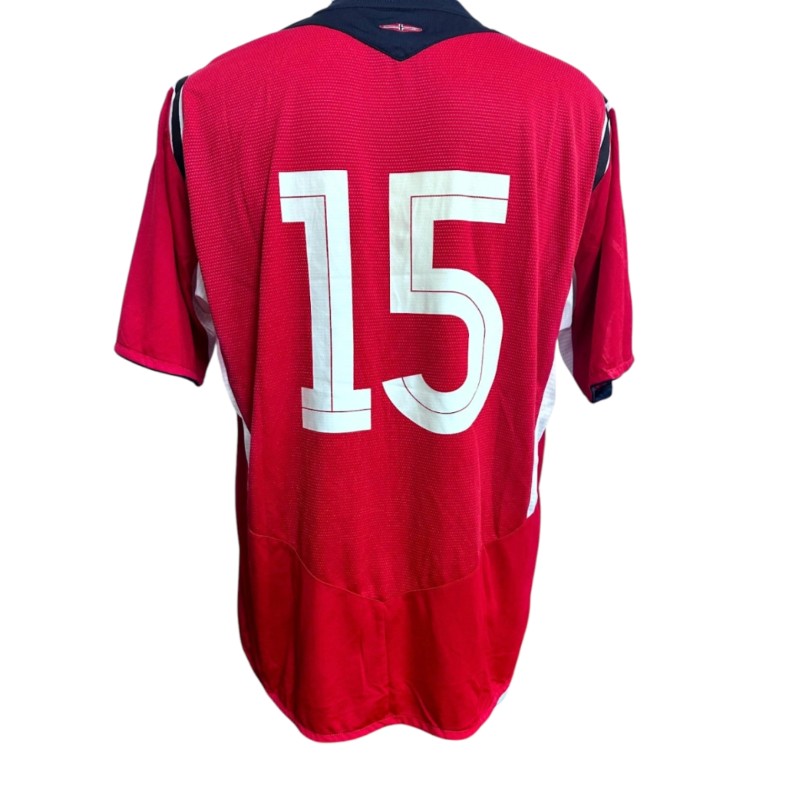 Italy vs Norway Match-Worn Shirt, FIFA World Cup 2006 Qualifiers