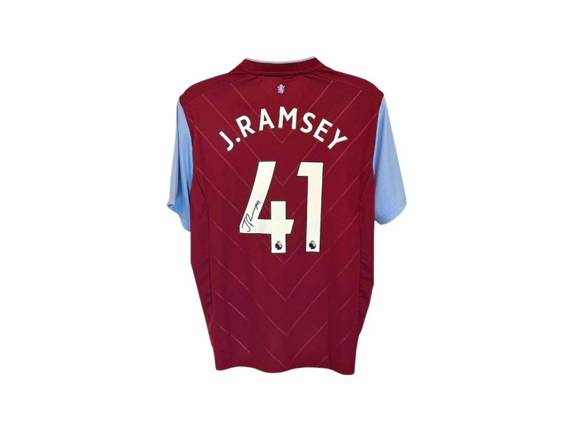 Jacob Ramsey's Aston Villa 2022/23 Signed Official Shirt