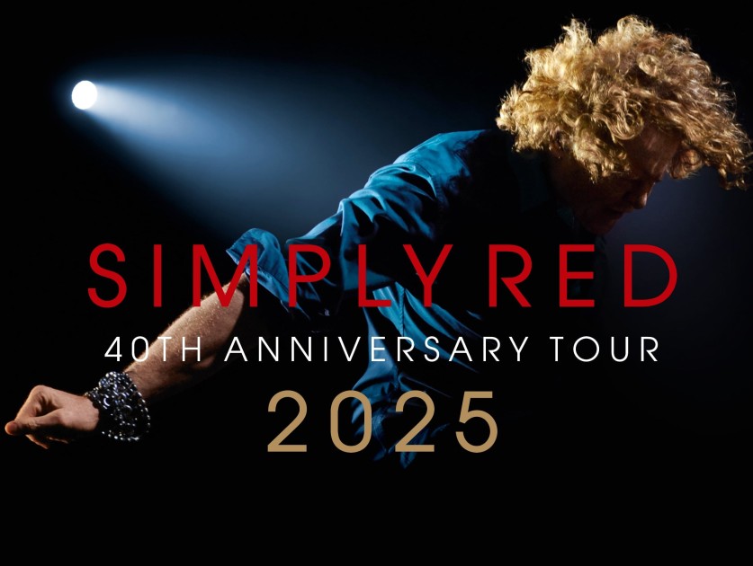 Two Tickets to a Simply Red in 2025, Signed Litho- Print and More! 