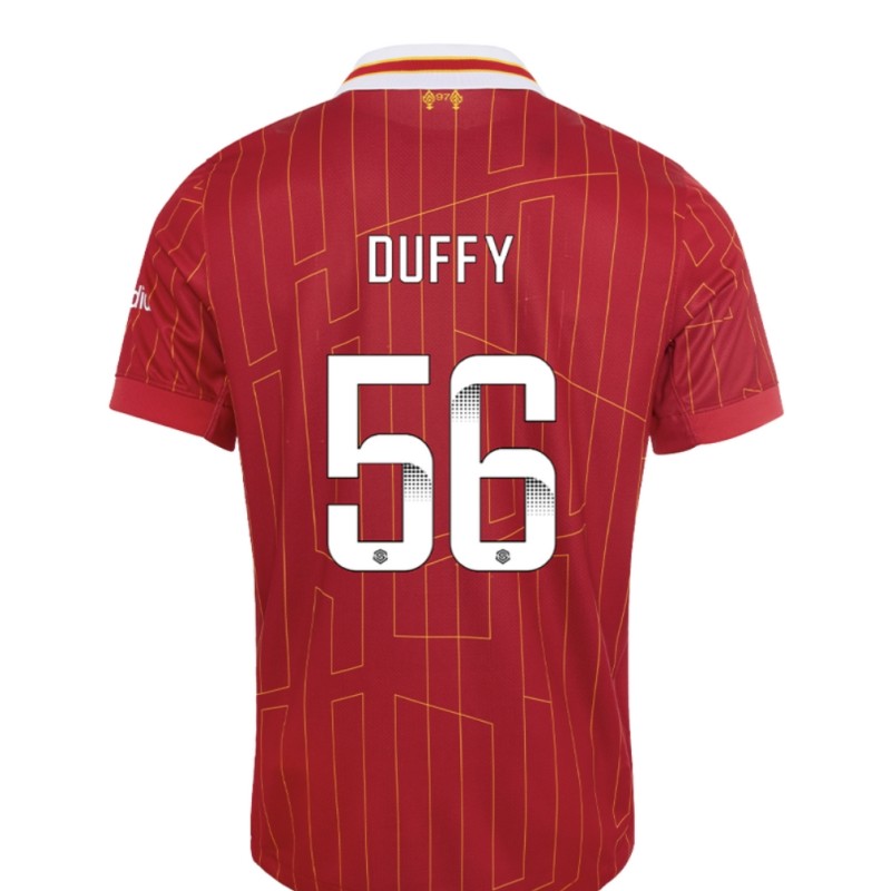 Collezione Maddy Duffy "Futuremakers x Liverpool FC" - Maglia preparata durante la partita