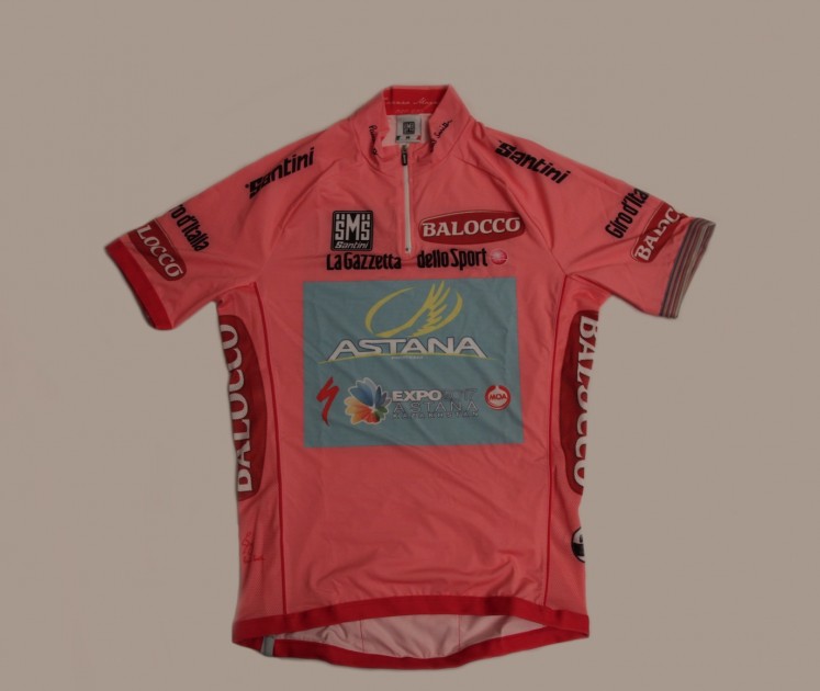 Maglia Rosa di Vincenzo Nibali dal Giro D'Italia 2013