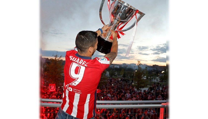 Suarez's Match Shirt Atletico Madrid, 2020/21 - CharityStars