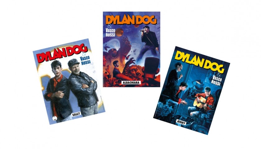Three Dylan Dog Comics Dedicated to Vasco Rossi