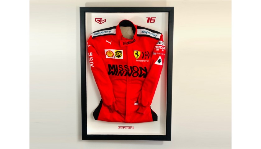  Charles Leclerc Replica Ferrari Race Suit