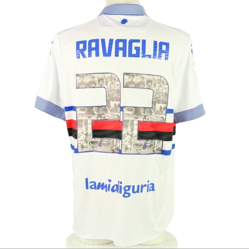 Maglia gara Ravaglia, Sampdoria vs Parma 2024 - Speciale Vialli
