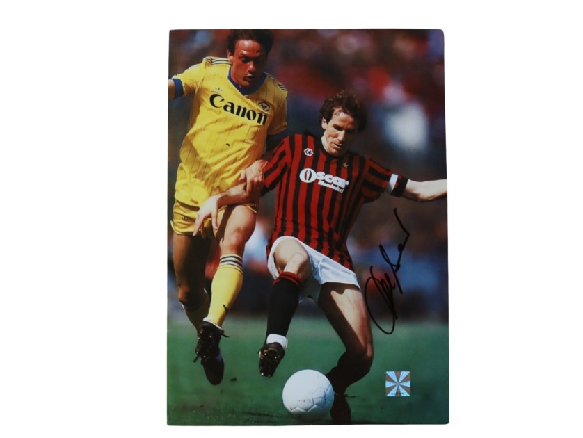 Postcard Signed by Franco Baresi