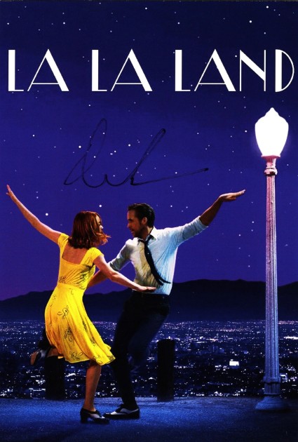 "La La Land" Photograph Signed by Damien Chazelle