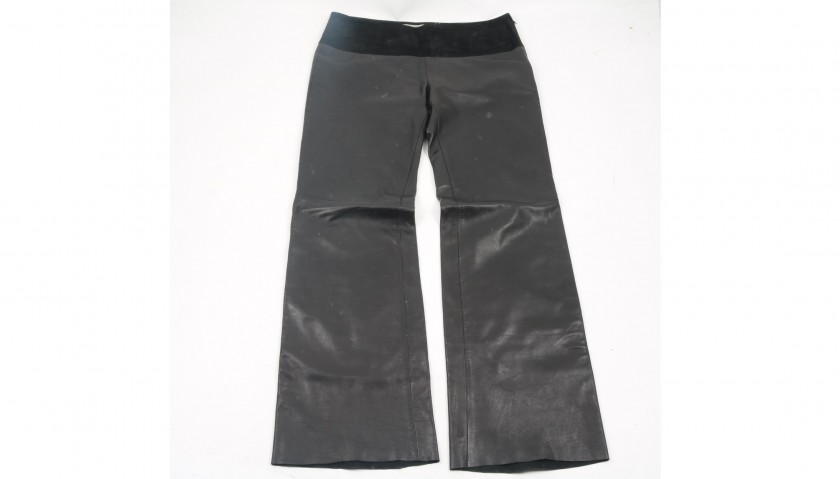 Women's Leather Pants by Trussardi