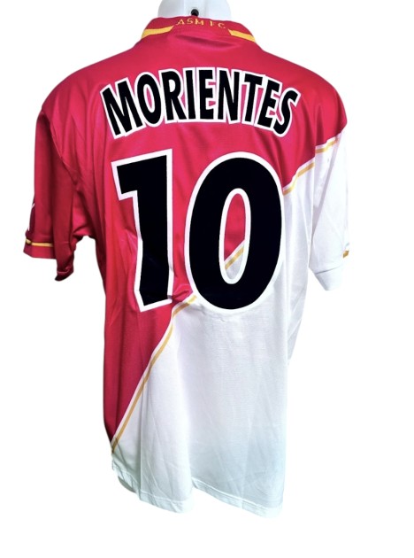 Morientes' Match-Issued Shirt, Monaco vs Chelsea UCL 2004