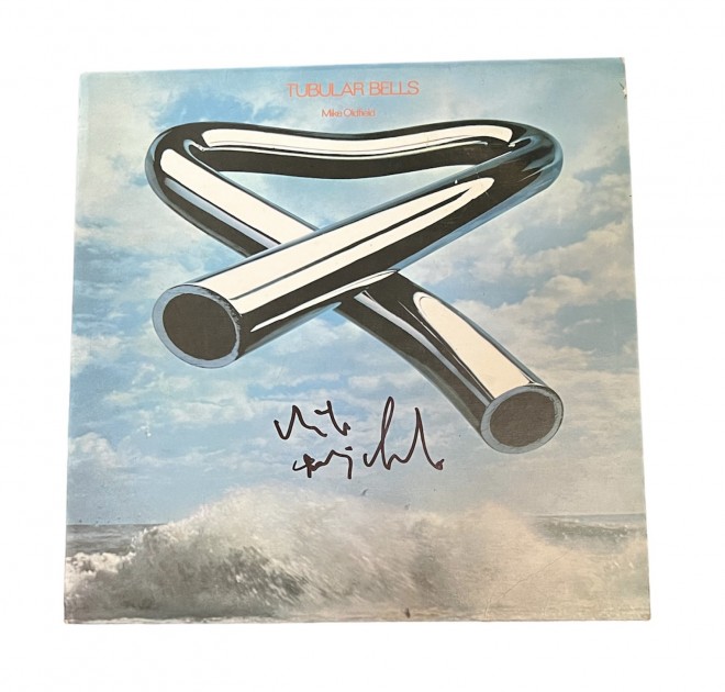 Mike Oldfield Signed Tubular Bells Vinyl LP