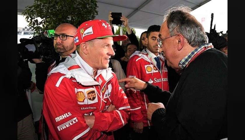 Kimi Raikkonen Official Ferrari Personalized Jacket 