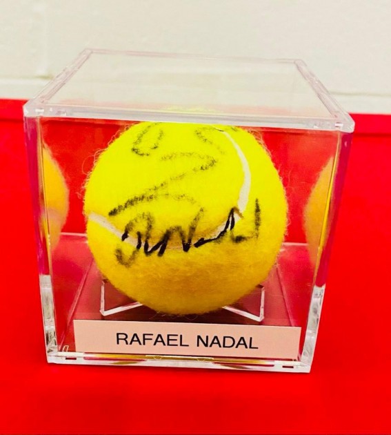 Rafael Nadal Signed Tennis Ball