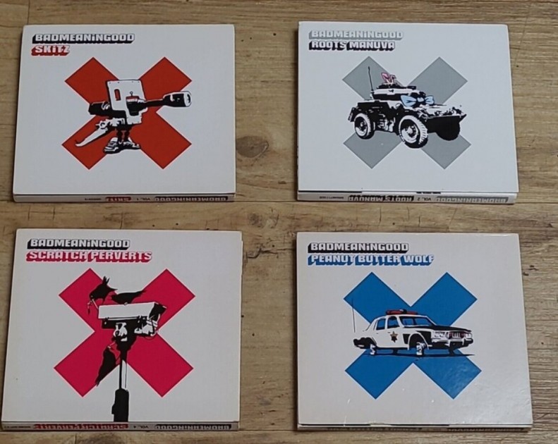 Banksy Complete Badmeaningood CD Set