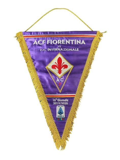 Pennant Fiorentina vs Inter 2019