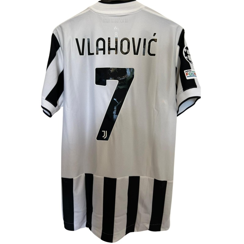 Maglia Gara Vlahovic Juventus, UCL 2021/22