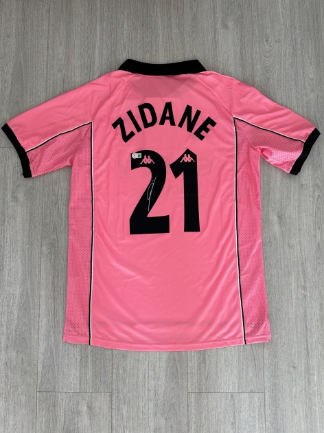 Maglia da trasferta firmata da Zinedine Zidane per la Juventus 1997-98