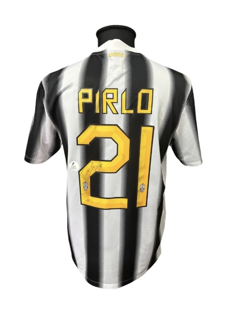 Pirlo's Juventus Signed Match-Issued Shirt, 2011/12