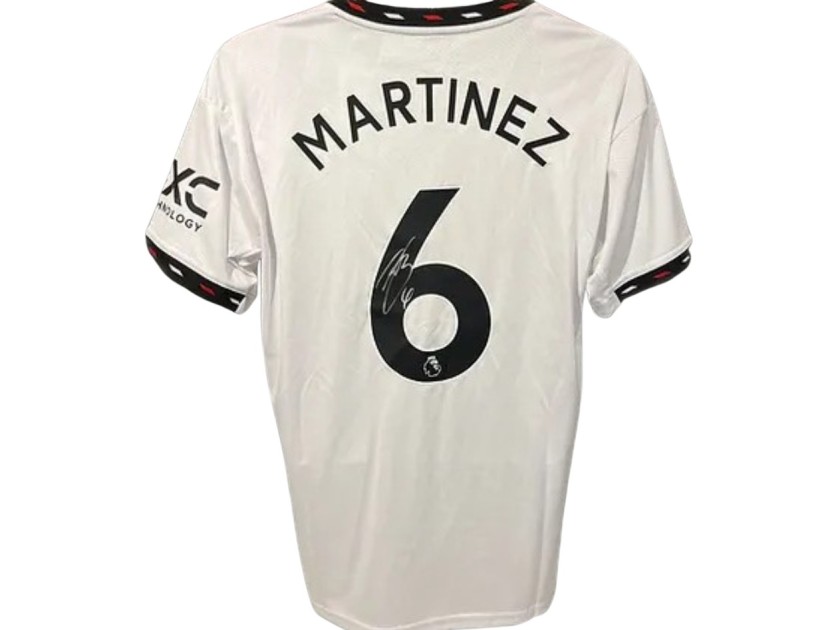 Lisandro Martínez Manchester United 2022/23 Signed Official Away Shirt