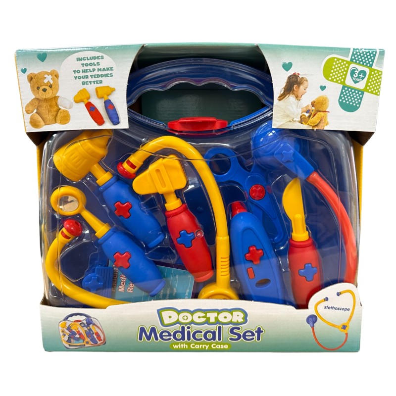 Kid's Doctor Medical Set with Carry Case