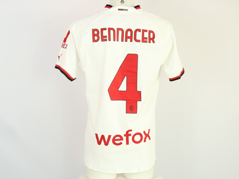 Bennacer's AC Milan Issued Shirt, 2022/23