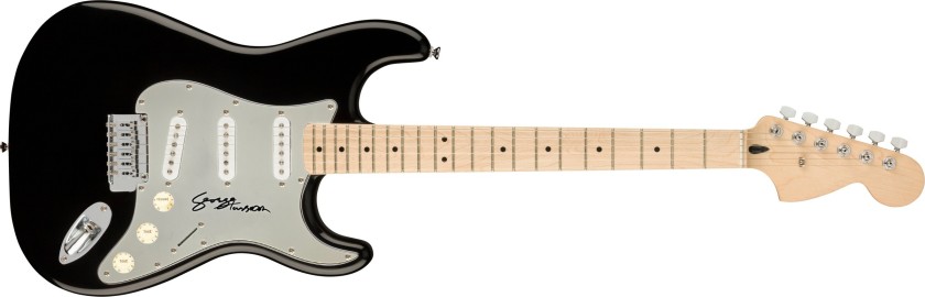 George Harrison Signed Electric Guitar